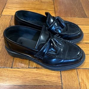 Dr. Martens Black Leather Loafers